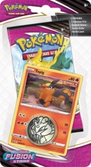 Pokemon SWSH8 Fusion Strike Checklane Blister - Tepig